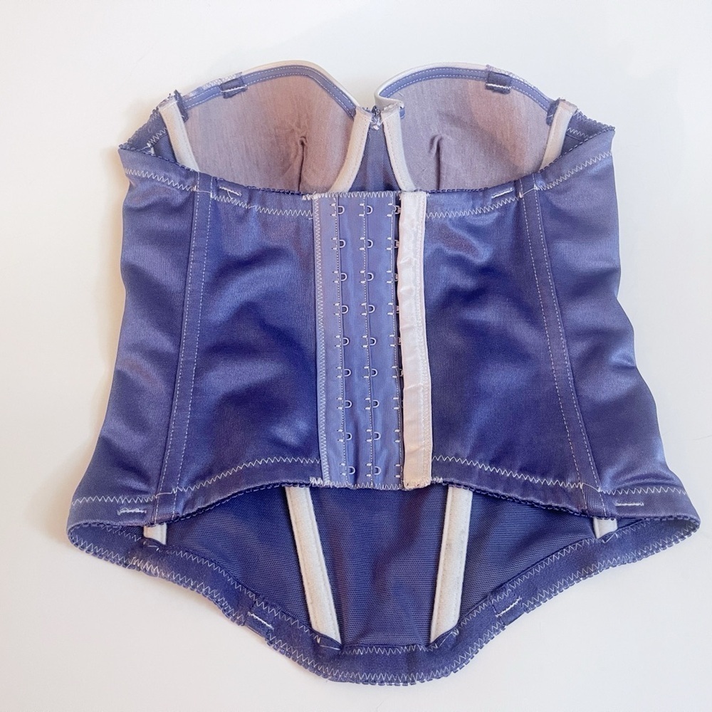 Embry Form Sateen and Lace Bustier Intimates Fairycore Cottagecore - Picture 2 of 5